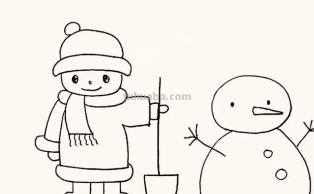 雪人怎么画简笔画(雪人怎么画简笔画图片) 雪人怎么画简笔画(雪人怎么画简笔画图片)
