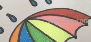 雨伞怎么画简笔画(皮卡丘雨伞怎么画简笔画) 雨伞怎么画简笔画(皮卡丘雨伞怎么画简笔画)