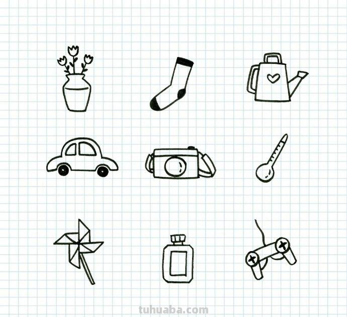 居家简笔画大全~快收藏起来备用吧~ 居家简笔画大全~快收藏起来备用吧~