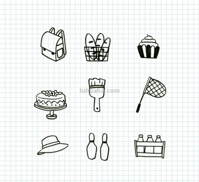 居家简笔画大全~快收藏起来备用吧~ 居家简笔画大全~快收藏起来备用吧~