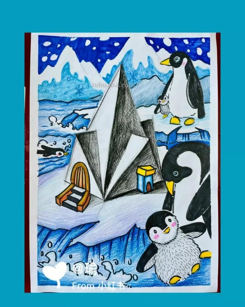 ​少儿创意素描美术精选16张范画，没有创意教学？建议你收藏这篇