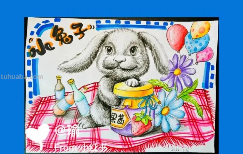 ​少儿创意素描美术精选16张范画，没有创意教学？建议你收藏这篇