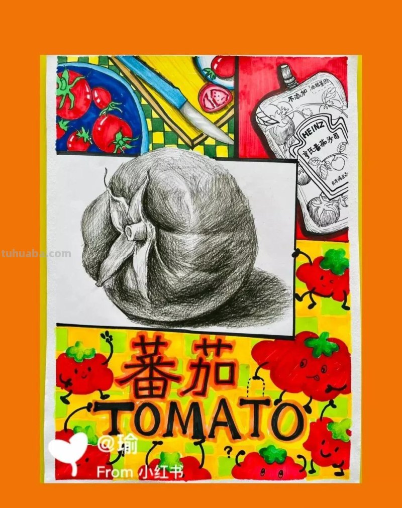 ​少儿创意素描美术精选16张范画，没有创意教学？建议你收藏这篇