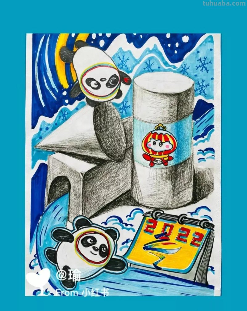 ​少儿创意素描美术精选16张范画，没有创意教学？建议你收藏这篇