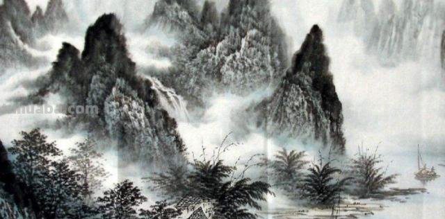 国画技巧山水速写（国画技巧山水速写图片）