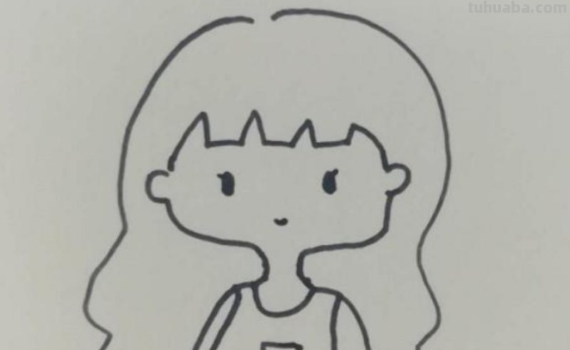 小女孩的简笔画怎么画(小女孩的简笔画怎么画最简单的) 小女孩的简笔画怎么画(小女孩的简笔画怎么画最简单的)