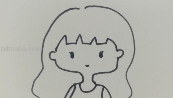 小女孩的简笔画怎么画(小女孩的简笔画怎么画最简单的) 小女孩的简笔画怎么画(小女孩的简笔画怎么画最简单的)