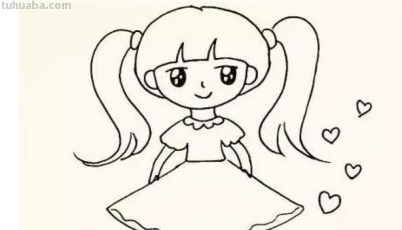 小女孩的简笔画怎么画(小女孩的简笔画怎么画最简单的) 小女孩的简笔画怎么画(小女孩的简笔画怎么画最简单的)
