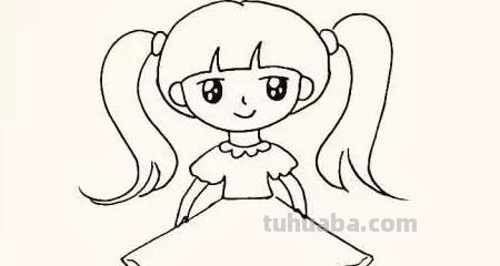 小女孩的简笔画怎么画(小女孩的简笔画怎么画最简单的) 小女孩的简笔画怎么画(小女孩的简笔画怎么画最简单的)