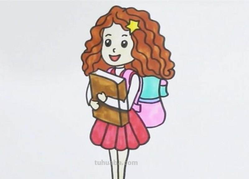 小女孩的简笔画怎么画(小女孩的简笔画怎么画最简单的) 小女孩的简笔画怎么画(小女孩的简笔画怎么画最简单的)