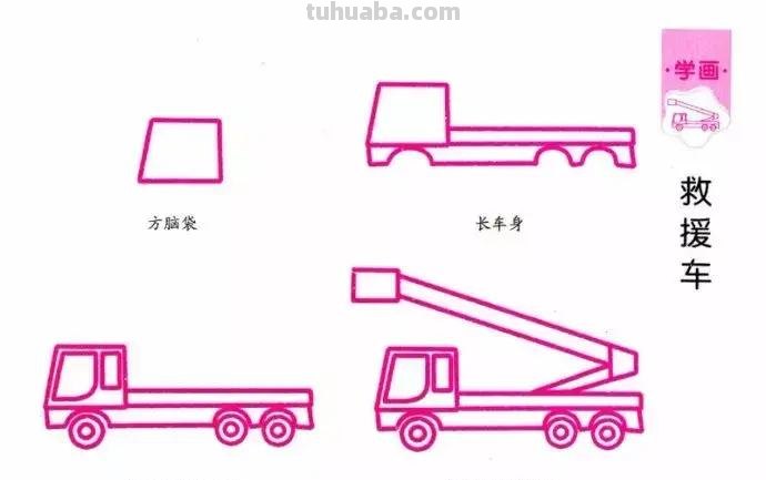 简笔画｜31个带儿歌的简笔画，海陆空都齐了，孩子都爱画，收藏！