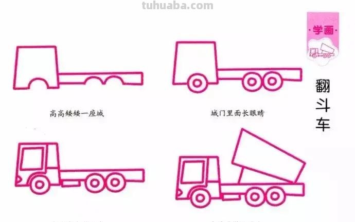 简笔画｜31个带儿歌的简笔画，海陆空都齐了，孩子都爱画，收藏！