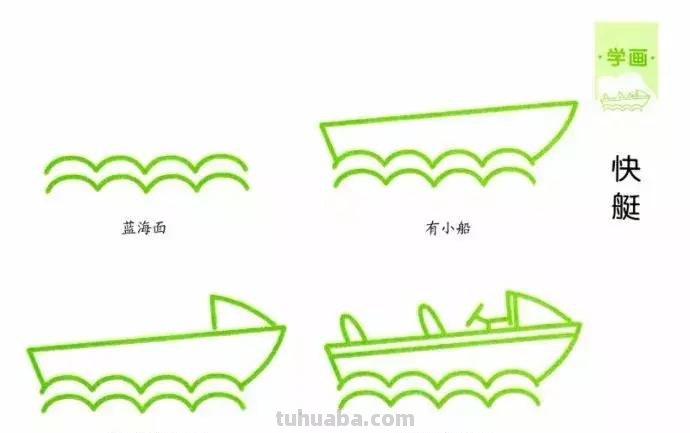简笔画｜31个带儿歌的简笔画，海陆空都齐了，孩子都爱画，收藏！