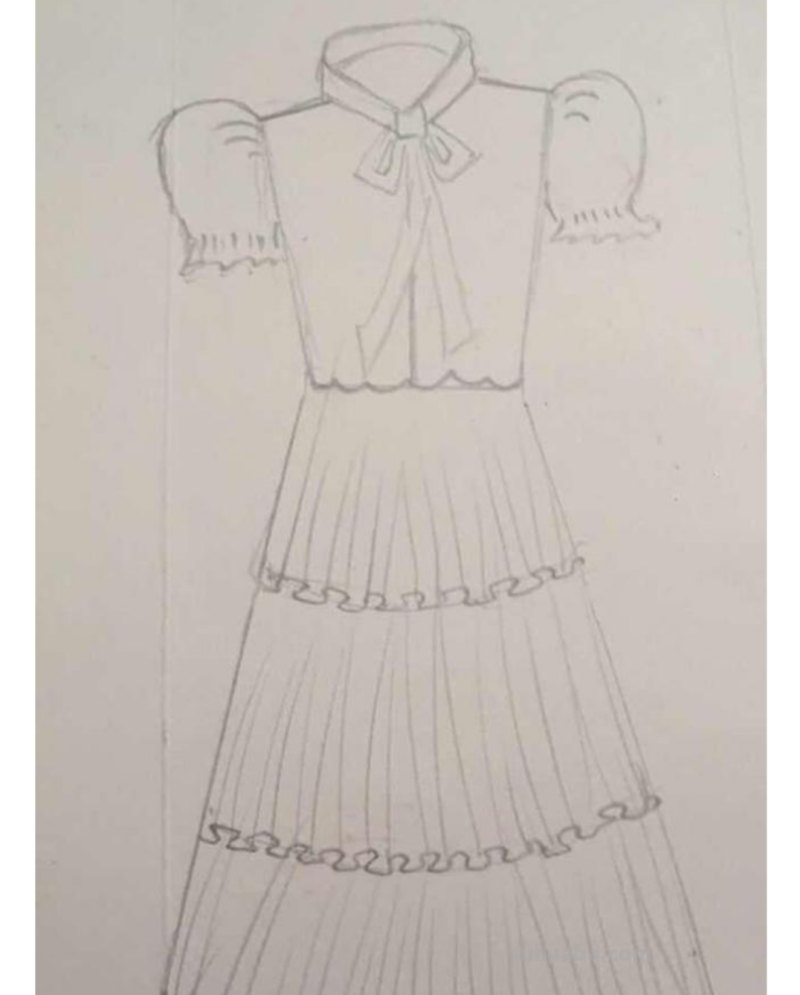 裙子的简笔画怎么画(裙子的简笔画怎么画 婚纱) 裙子的简笔画怎么画(裙子的简笔画怎么画 婚纱)