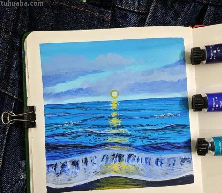 什么画最能治愈不开心，画画界估计也就水粉风景画作品了
