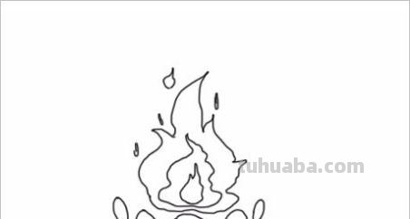 火焰怎么画简笔画(火焰怎么画简笔画图片) 火焰怎么画简笔画(火焰怎么画简笔画图片)