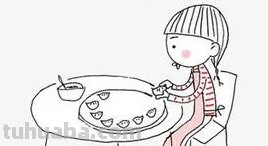 饺子怎么画 简笔画（一盘饺子怎么画简笔画）