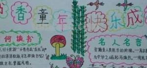 什么是读书手抄报（什么是读书手抄报三年级）
