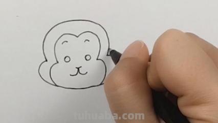 猴子的简笔画怎么画（猴子的简笔画怎么画最简单的）