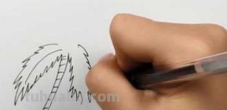 沙滩怎么画简笔画（沙滩怎么画简笔画图片）