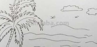 沙滩怎么画简笔画(沙滩怎么画简笔画图片) 沙滩怎么画简笔画(沙滩怎么画简笔画图片)