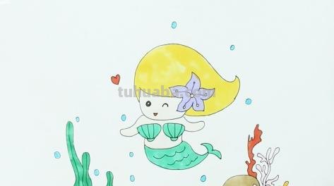 美人鱼怎么画简笔画(十二星座美人鱼怎么画简笔画) 美人鱼怎么画简笔画(十二星座美人鱼怎么画简笔画)