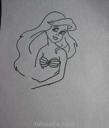 美人鱼怎么画简笔画(十二星座美人鱼怎么画简笔画) 美人鱼怎么画简笔画(十二星座美人鱼怎么画简笔画)