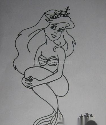 美人鱼怎么画简笔画(十二星座美人鱼怎么画简笔画) 美人鱼怎么画简笔画(十二星座美人鱼怎么画简笔画)