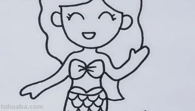 美人鱼怎么画简笔画(十二星座美人鱼怎么画简笔画) 美人鱼怎么画简笔画(十二星座美人鱼怎么画简笔画)