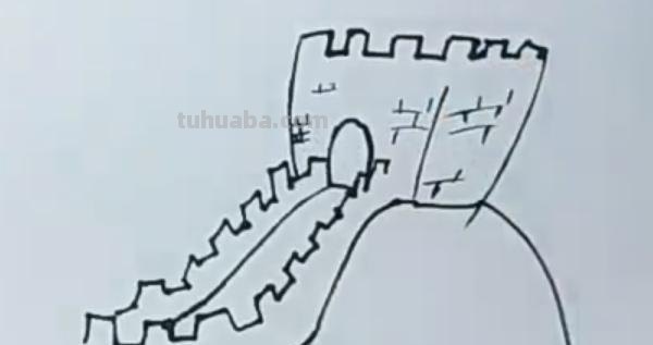 长城怎么画简笔画(长城怎么画简笔画好看) 长城怎么画简笔画(长城怎么画简笔画好看)