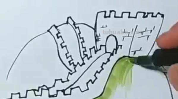 长城怎么画简笔画(长城怎么画简笔画好看) 长城怎么画简笔画(长城怎么画简笔画好看)