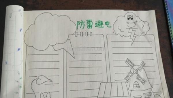 安全用电手抄报怎么画（安全用电手抄报怎么画简单又漂亮）