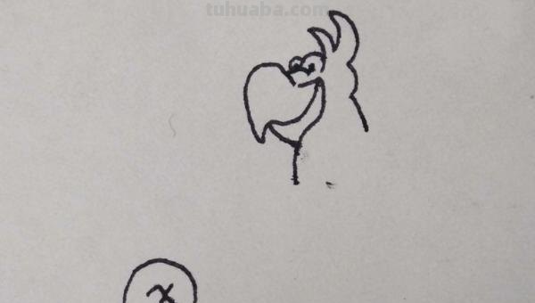 鹦鹉怎么画简笔画(鹦鹉怎么画简笔画好看又简单) 鹦鹉怎么画简笔画(鹦鹉怎么画简笔画好看又简单)
