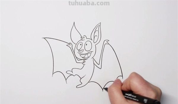 蝙蝠怎么画简笔画(蝙蝠怎么画简笔画凶恶) 蝙蝠怎么画简笔画(蝙蝠怎么画简笔画凶恶)