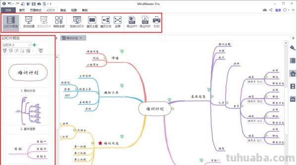 怎么在PPT上画思维导图（）