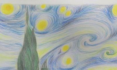 怎么用彩铅画简单星空(怎么用彩铅画简单星空画) 怎么用彩铅画简单星空(怎么用彩铅画简单星空画)