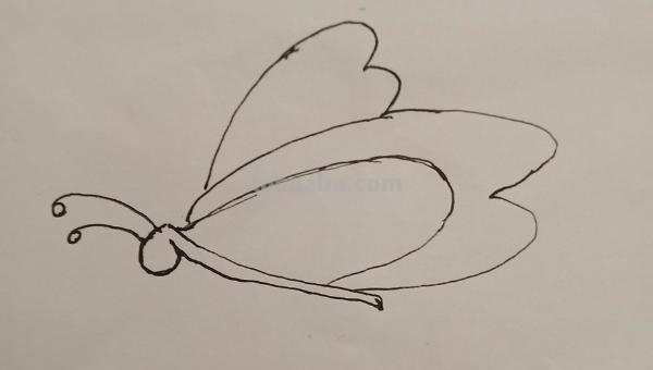 蝴蝶的简笔画怎么画(蝴蝶的简笔画怎么画最好看又简单) 蝴蝶的简笔画怎么画(蝴蝶的简笔画怎么画最好看又简单)