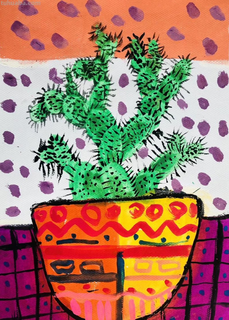 简单有趣的水粉画全集作品欣赏