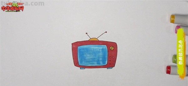 电视怎么画简笔画(爸爸正在看电视怎么画简笔画) 电视怎么画简笔画(爸爸正在看电视怎么画简笔画)
