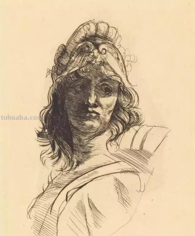 法国雕塑家奥古斯特·罗丹，速写合集