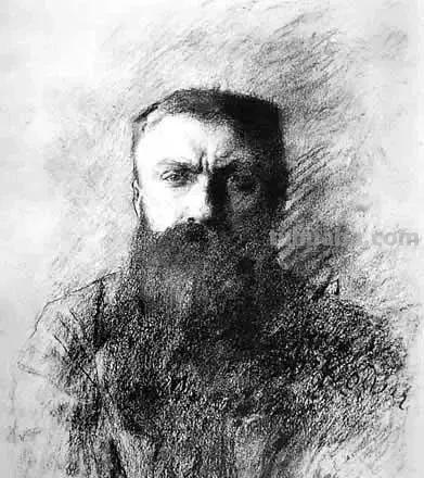 法国雕塑家奥古斯特·罗丹，速写合集