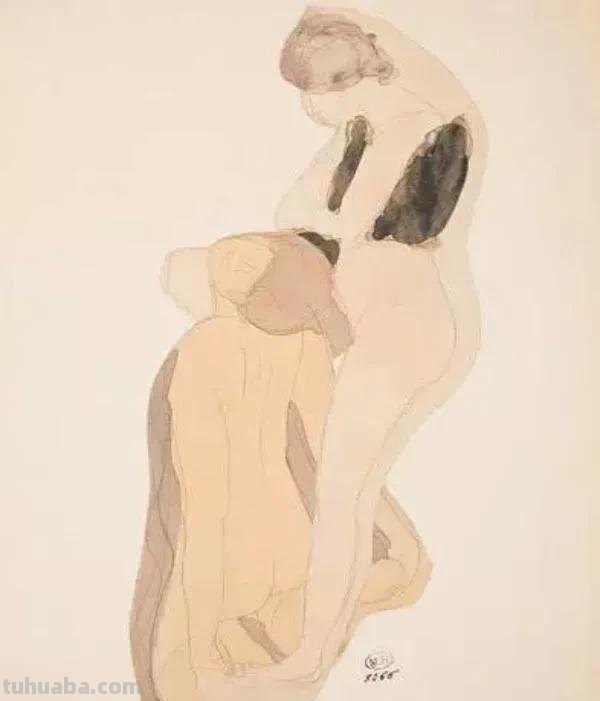 法国雕塑家奥古斯特·罗丹，速写合集