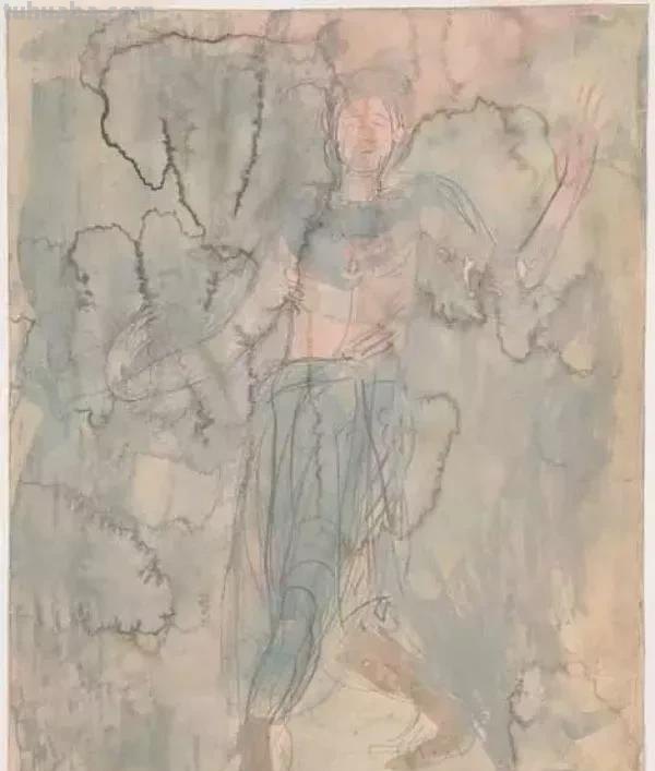 法国雕塑家奥古斯特·罗丹，速写合集