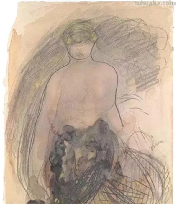 法国雕塑家奥古斯特·罗丹，速写合集