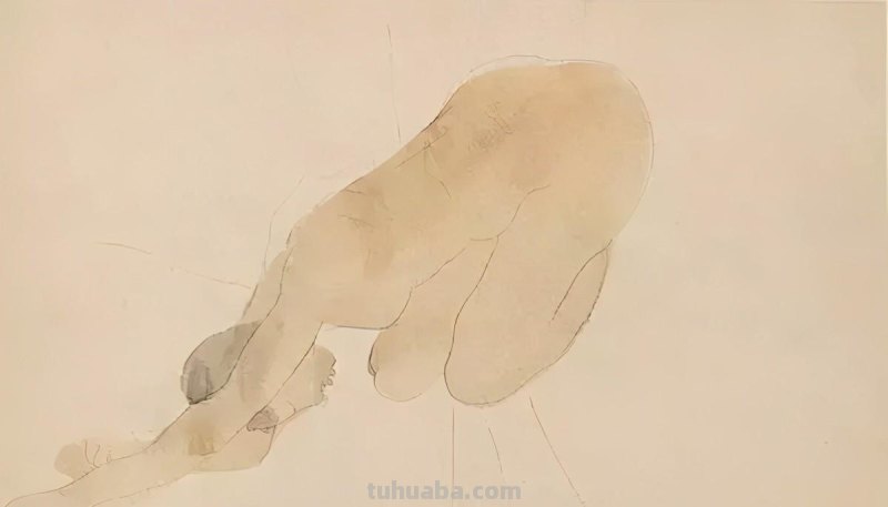 法国雕塑家奥古斯特·罗丹，速写合集