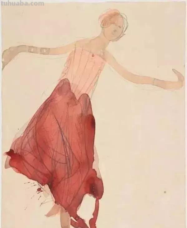 法国雕塑家奥古斯特·罗丹，速写合集