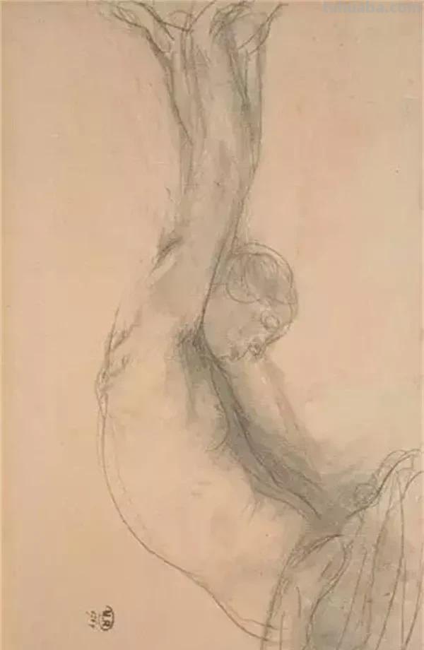 法国雕塑家奥古斯特·罗丹，速写合集