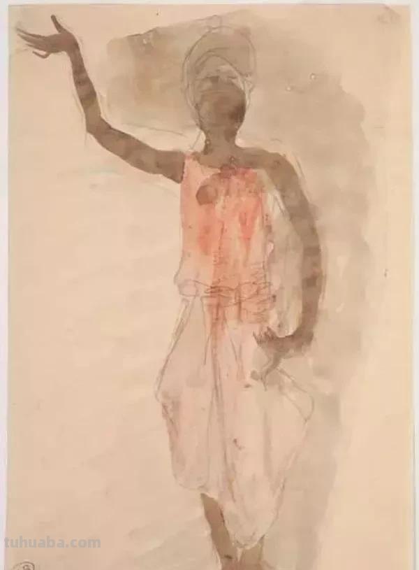 法国雕塑家奥古斯特·罗丹，速写合集