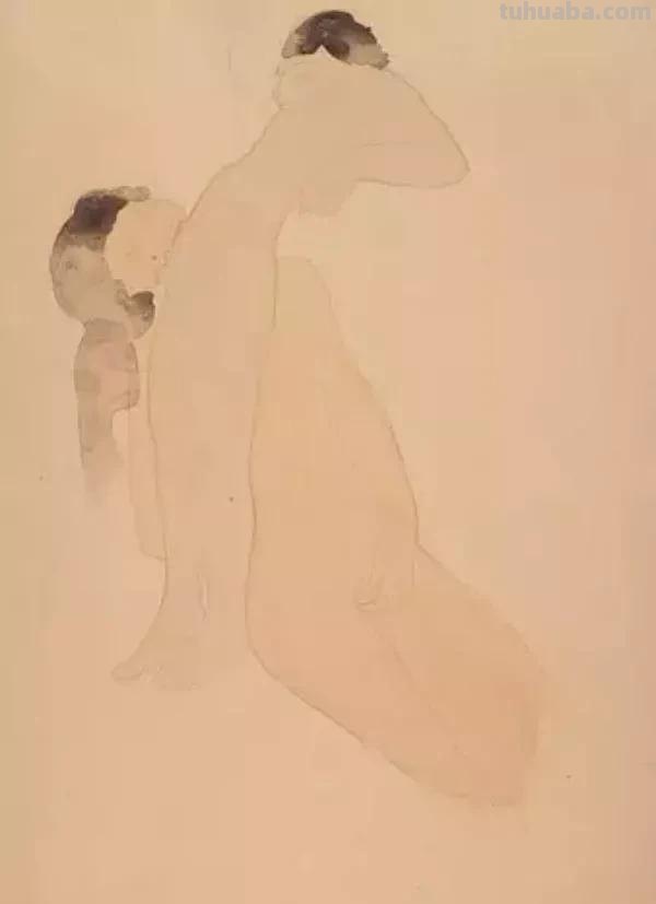 法国雕塑家奥古斯特·罗丹，速写合集