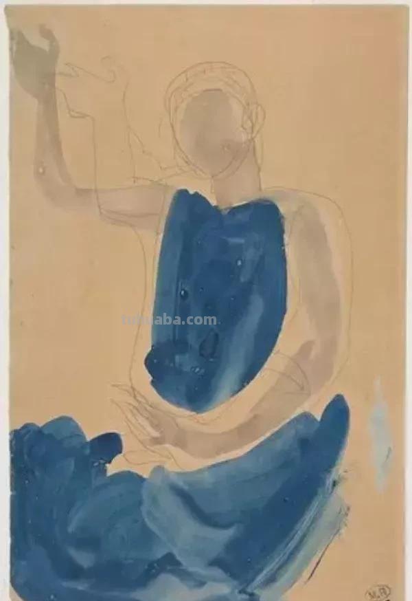 法国雕塑家奥古斯特·罗丹，速写合集